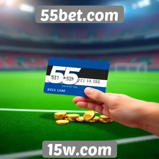 Métodos de pagamento aceitos no 55bet.com